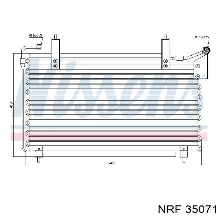 35071 NRF Конденсатор