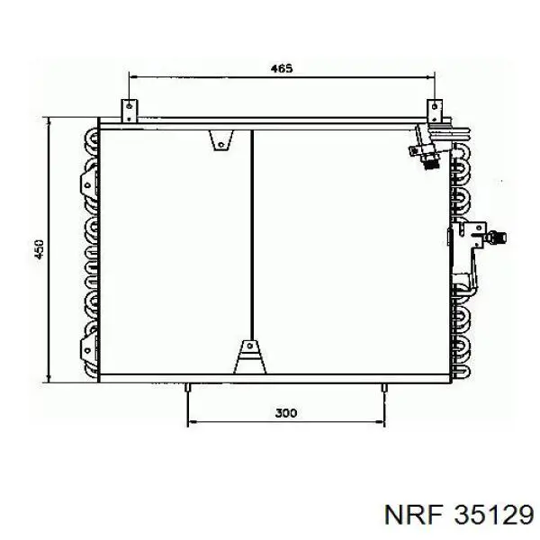 Конденсатор кондиционера NRF 35129 цена, от 99.03 USD