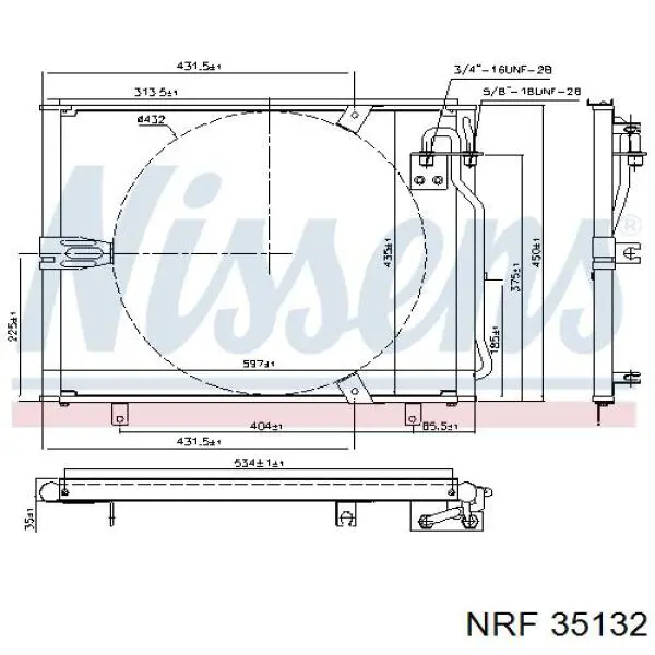 Купить 1382290 Volvo Радиатор системы охлаждения кондиционера