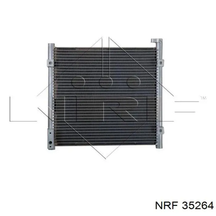 Радиатор охлаждения кондиционера NRF 35264