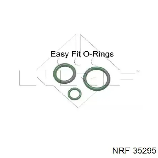 Радиатор охлаждения кондиционера NRF 35295
