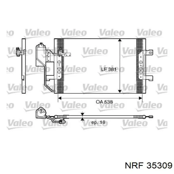Конденсатор кондиционера NRF 35309 цена, от 70.98 USD