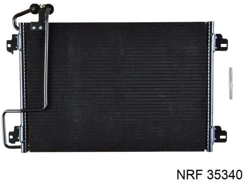 Радиатор охлаждения кондиционера NRF 35340