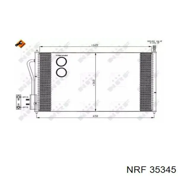 35345 NRF Конденсатор