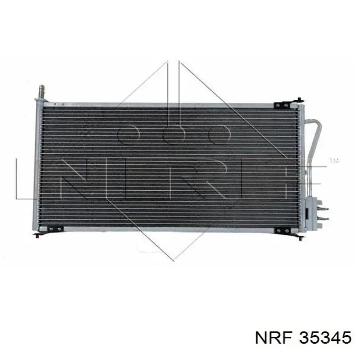 Радиатор охлаждения кондиционера NRF 35345