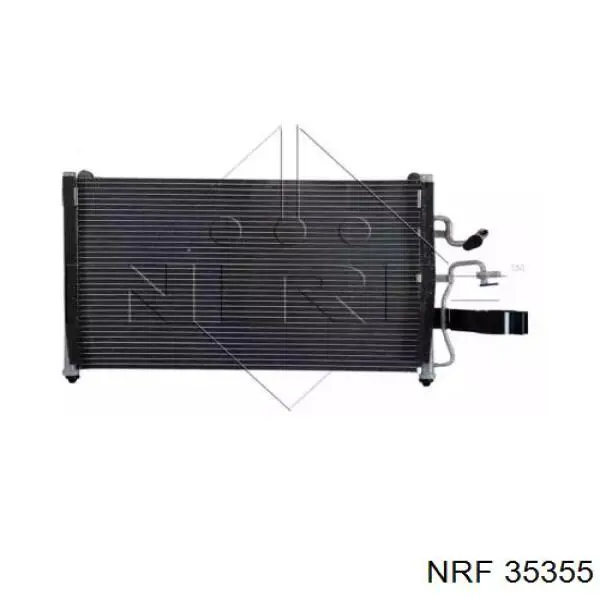 35355 NRF радиатор кондиционера