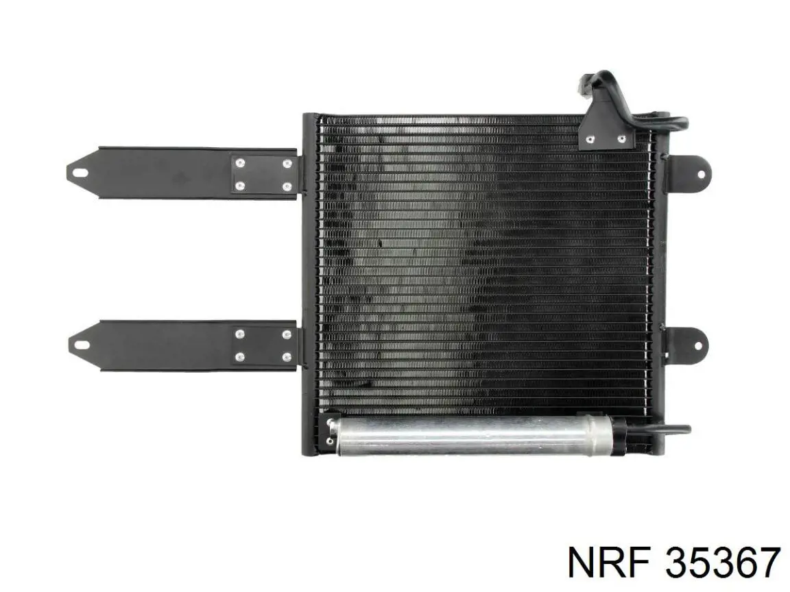 35367 NRF радиатор кондиционера