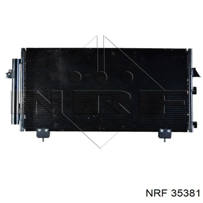 35381 NRF радиатор кондиционера