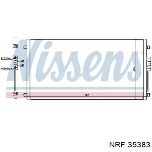 Конденсатор кондиционера NRF 35383 цена, от 75.73 USD