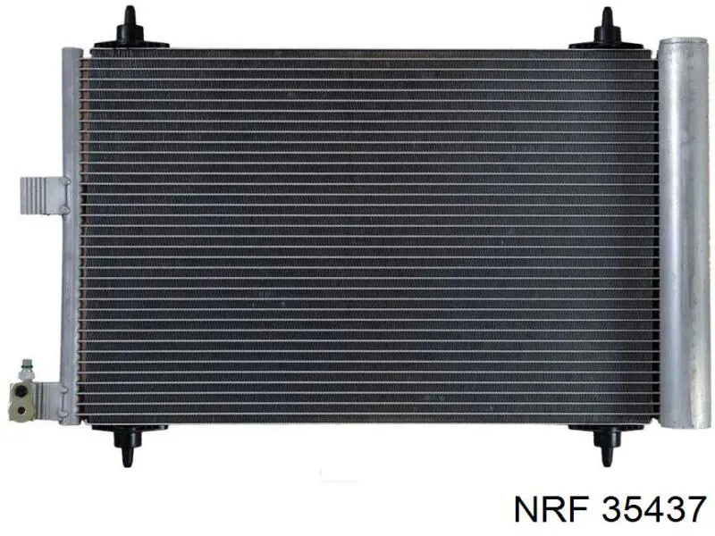 Радіатор кондиціонера 35437 NRF