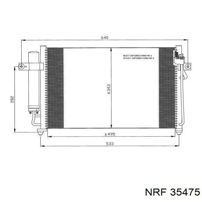 35475 NRF Конденсатор