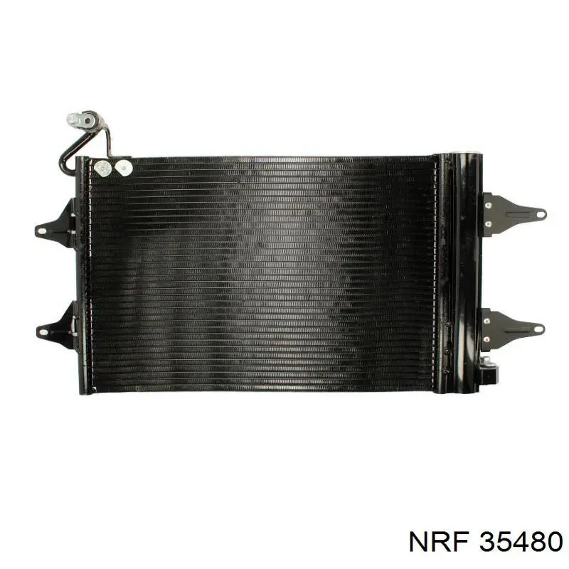 35480 NRF - Трубопроводы и радиатор кондиционера