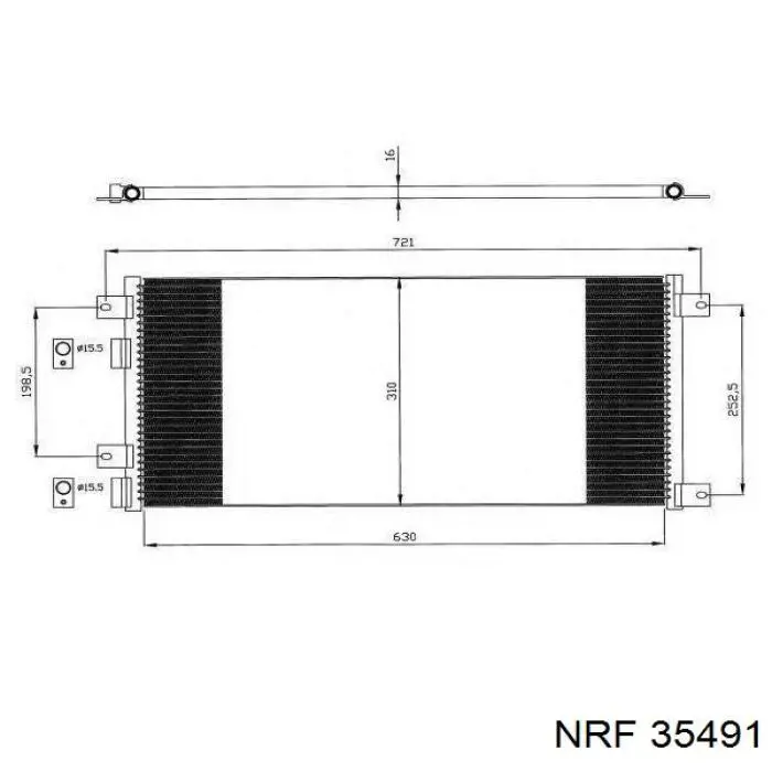 Купить 8FC351300211 HELLA Радиатор системы охлаждения кондиционера