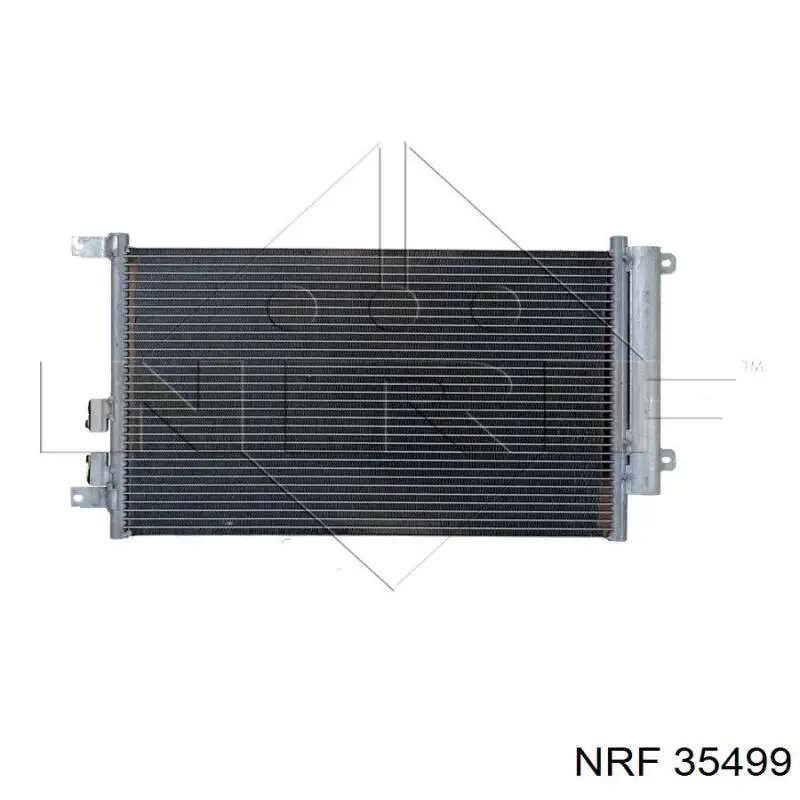 35499 NRF радиатор кондиционера