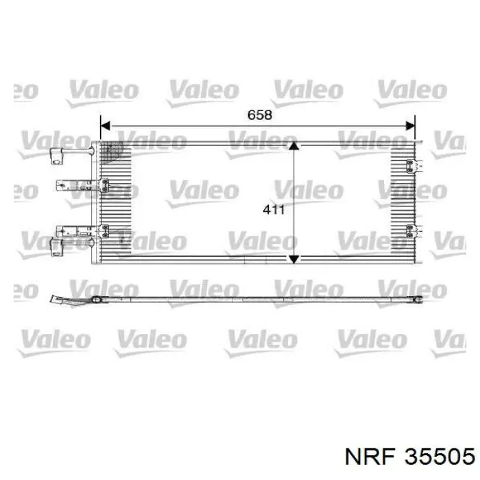 Конденсатор кондиционера Renault (RVI) 8200019382 цена, от 93.82 USD