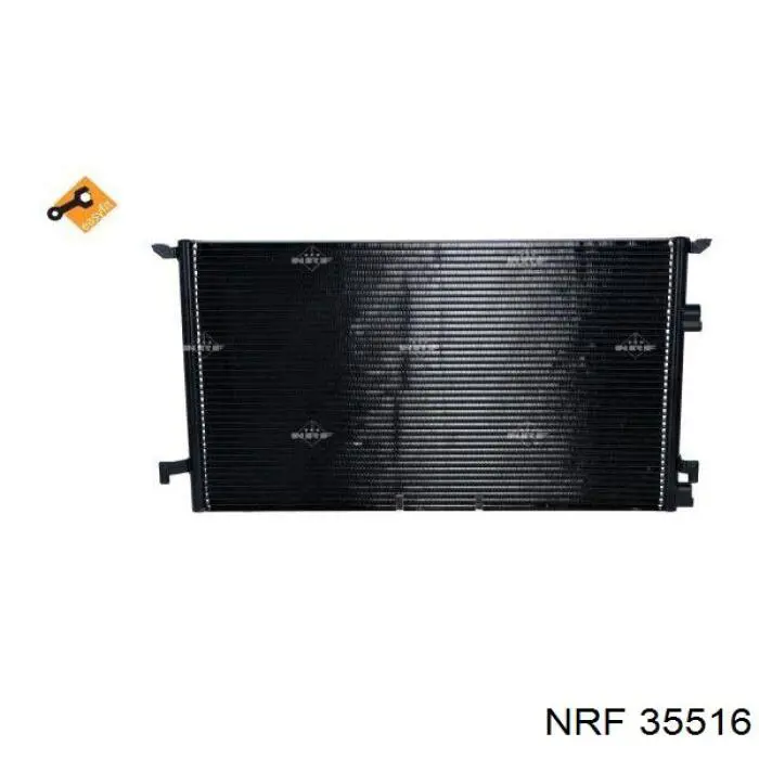 Радиатор кондиционера 35516 NRF