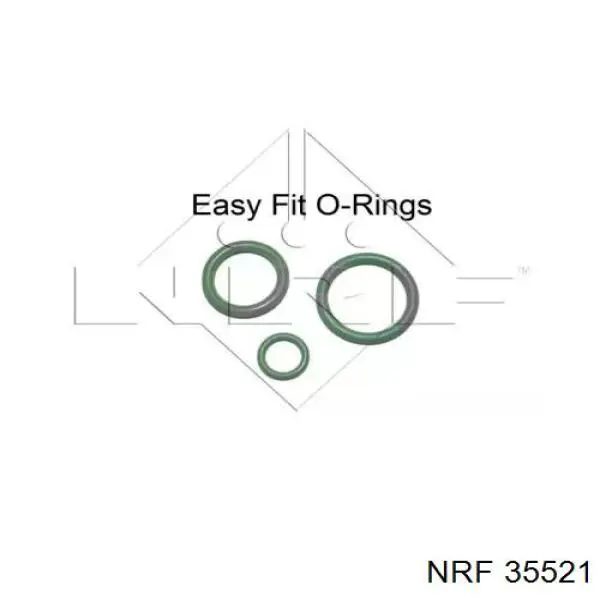 Радиатор кондиционера 35521 NRF