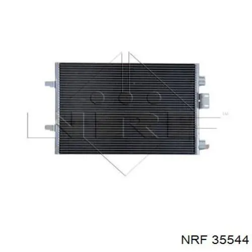 Радиатор охлаждения кондиционера Renault (RVI) 7700436062