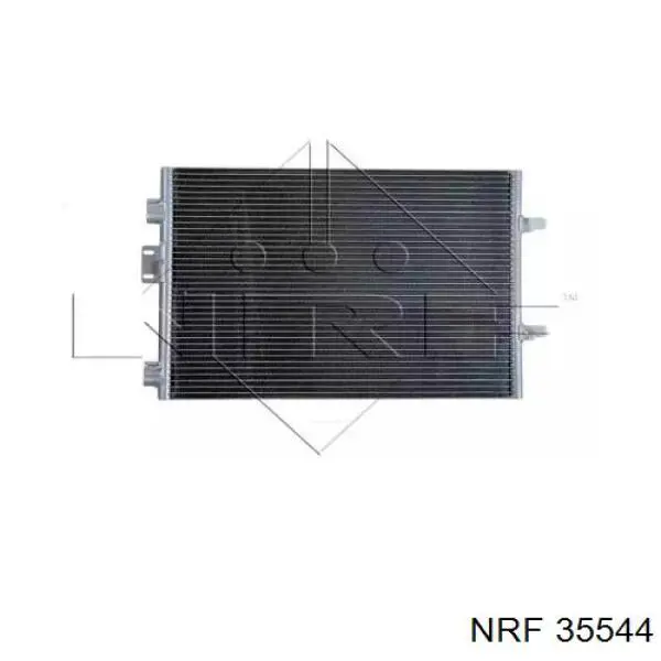 Радиатор кондиционера 7700436062 Renault (RVI)