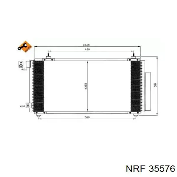 35576 NRF Конденсатор