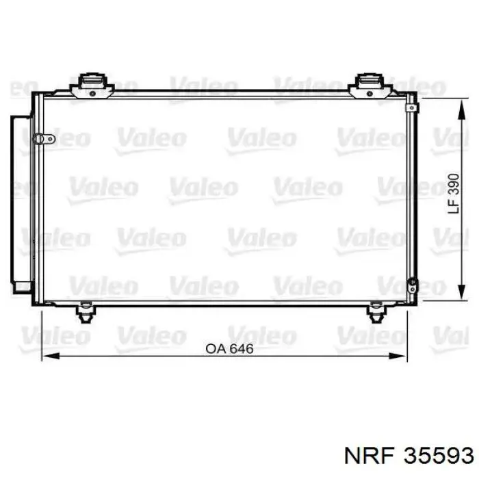 Конденсатор кондиционера NRF 35593 цена, от 78.49 USD
