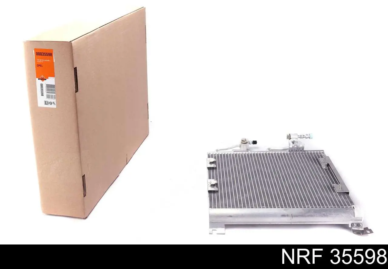 35598 NRF радиатор кондиционера