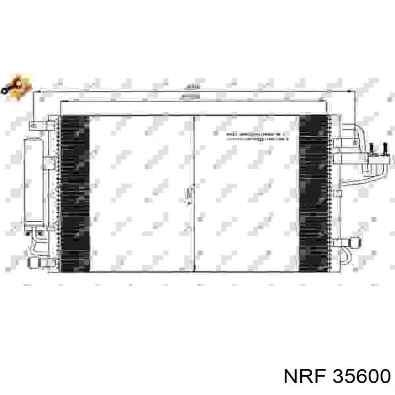 Condensador aire acondicionado 35600 NRF