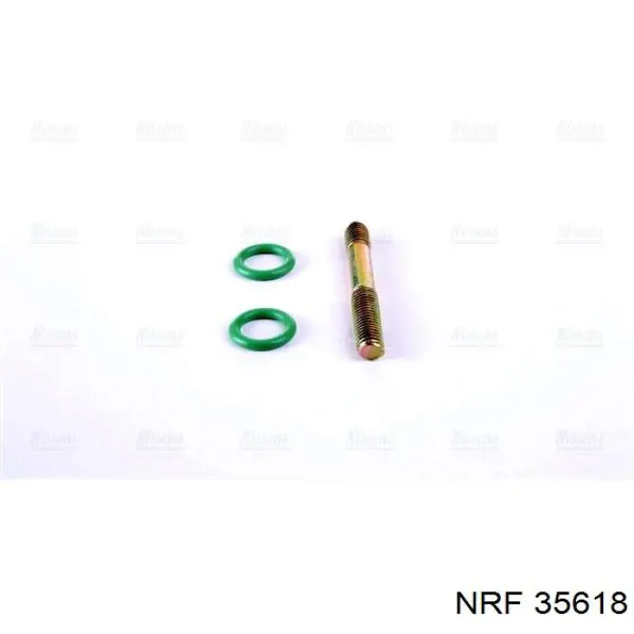 Радиатор охлаждения кондиционера NRF 35618