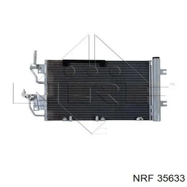 Радиатор охлаждения кондиционера NRF 35633