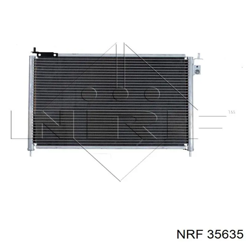 35635 NRF радиатор кондиционера