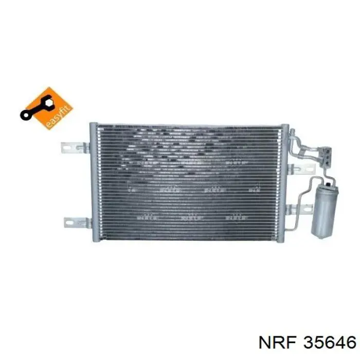 Condensador aire acondicionado 35646 NRF