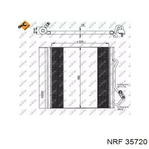 Конденсатор кондиционера NRF 35720 цена, от 83.27 USD