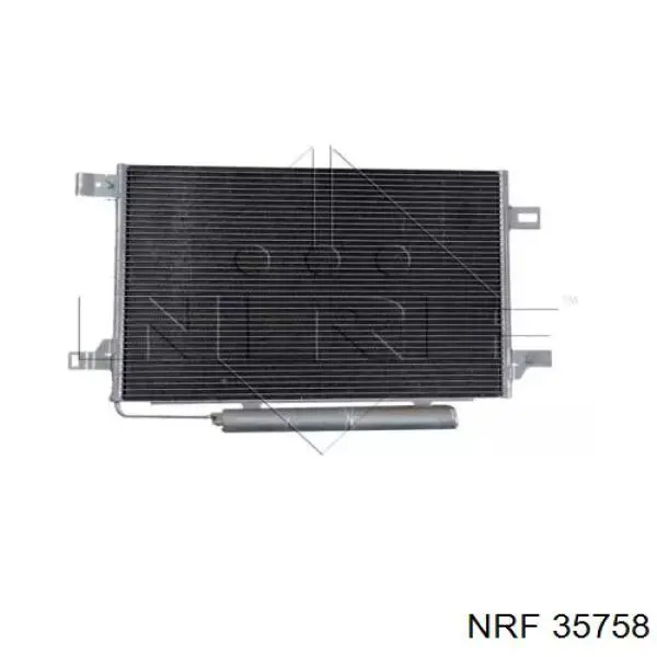 Радиатор кондиционера 35758 NRF