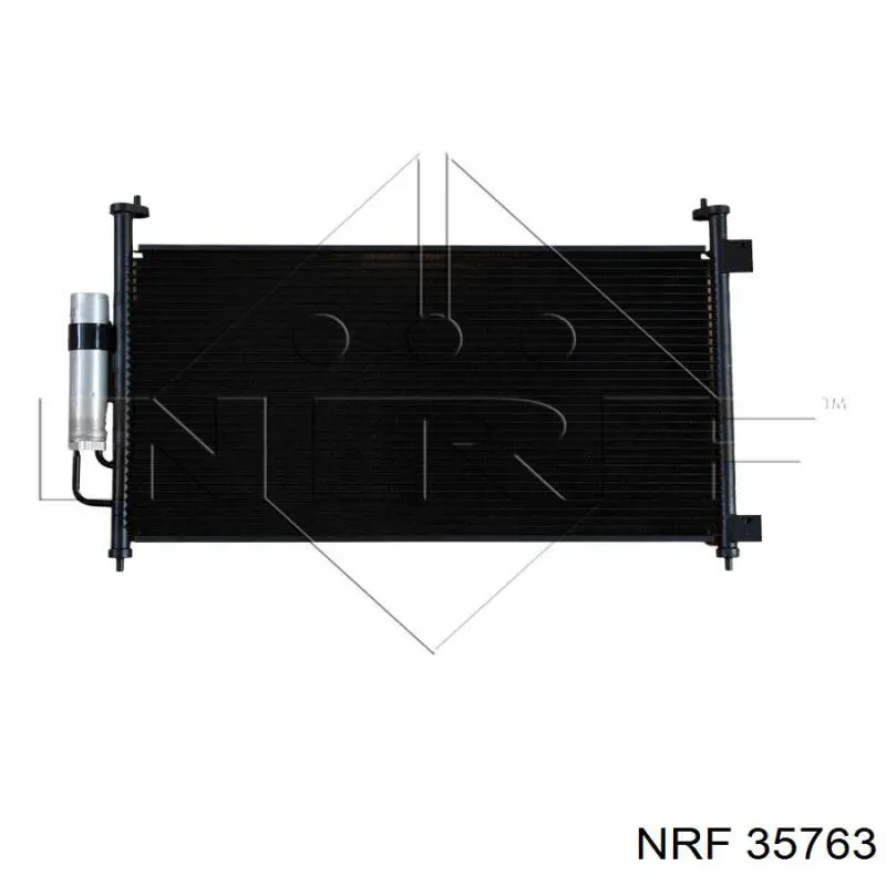 35763 NRF радиатор кондиционера