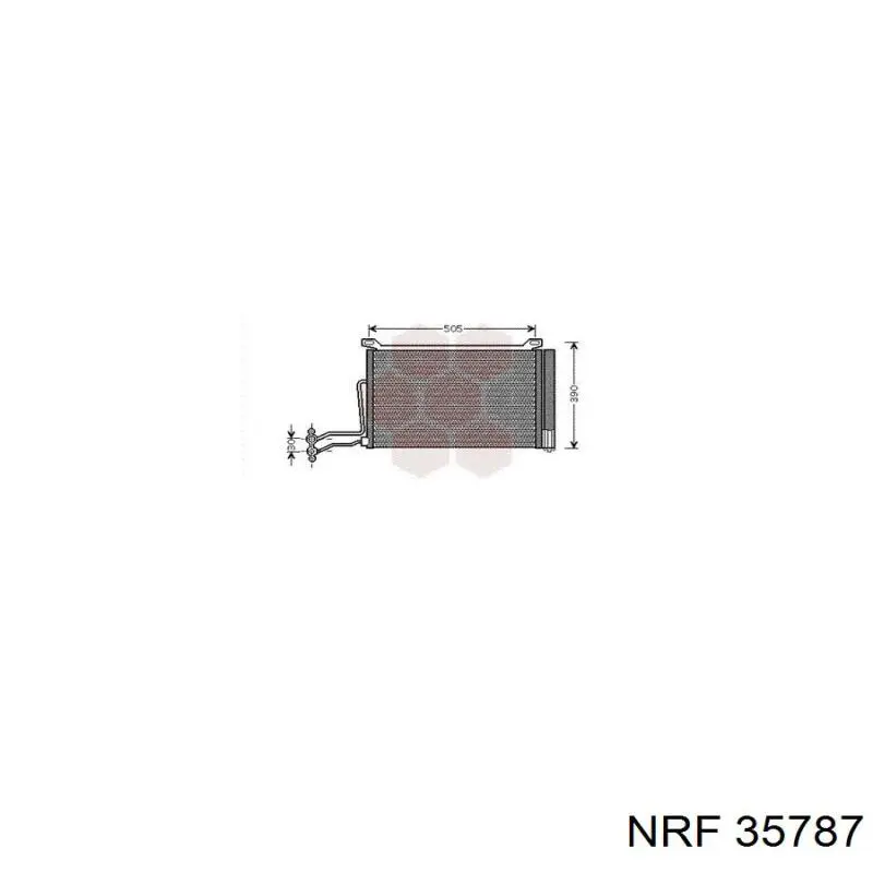 Купить 35787 NRF Радиатор системы охлаждения кондиционера