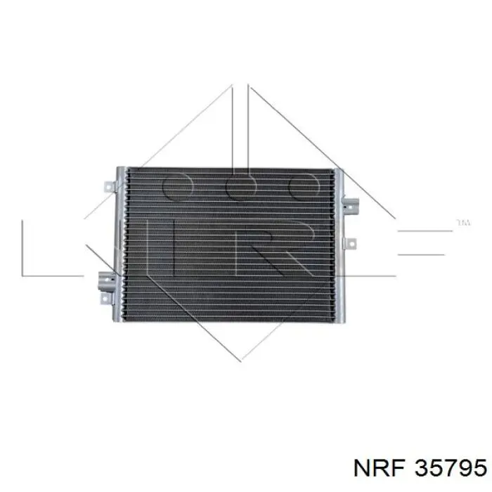 Радиатор кондиционера KTT110606 Thermotec