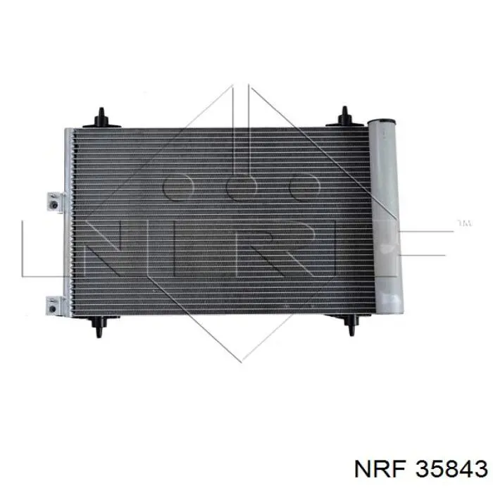 Condensador aire acondicionado 35843 NRF