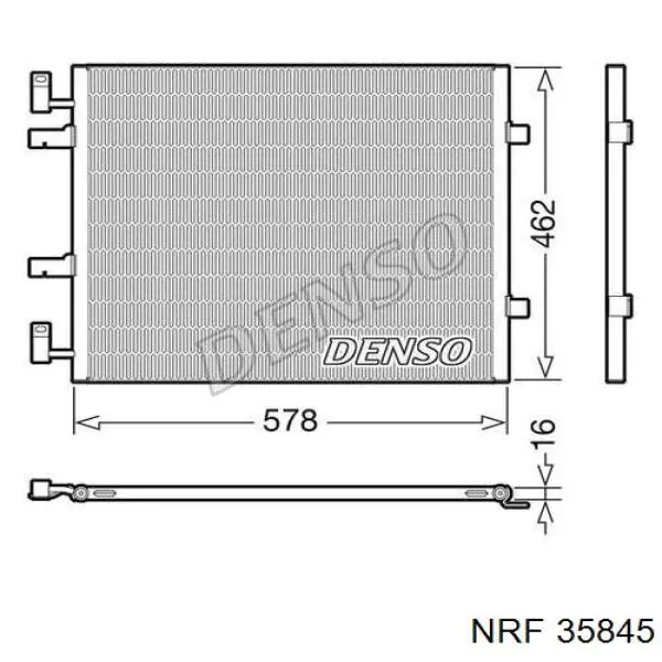 35845 NRF Конденсатор