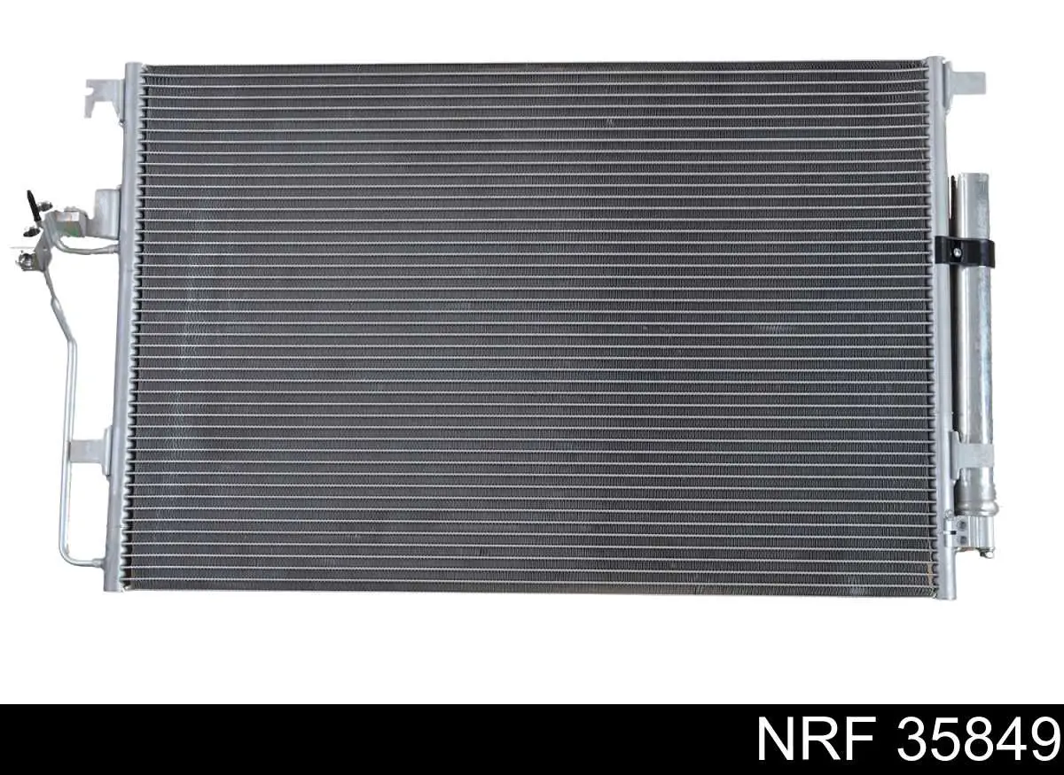Радиатор охлаждения кондиционера NRF 35849