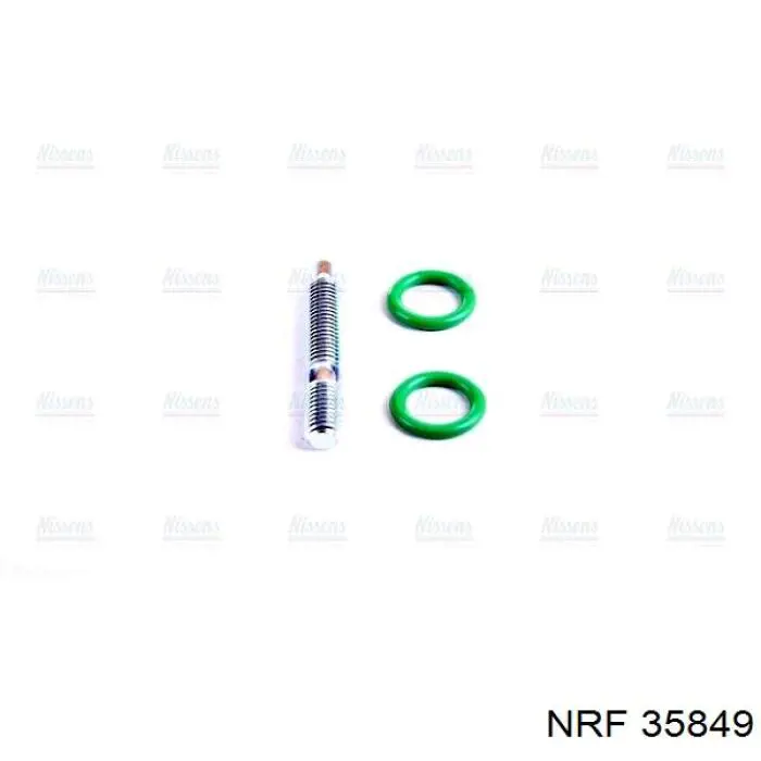 Радиатор кондиционера 35849 NRF