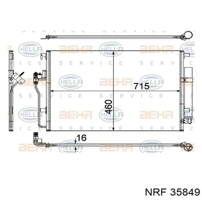 35849 NRF Конденсатор