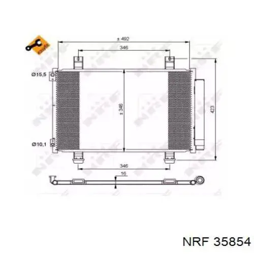 Конденсатор кондиционера VALEO 814219 цена, от 119.45 USD