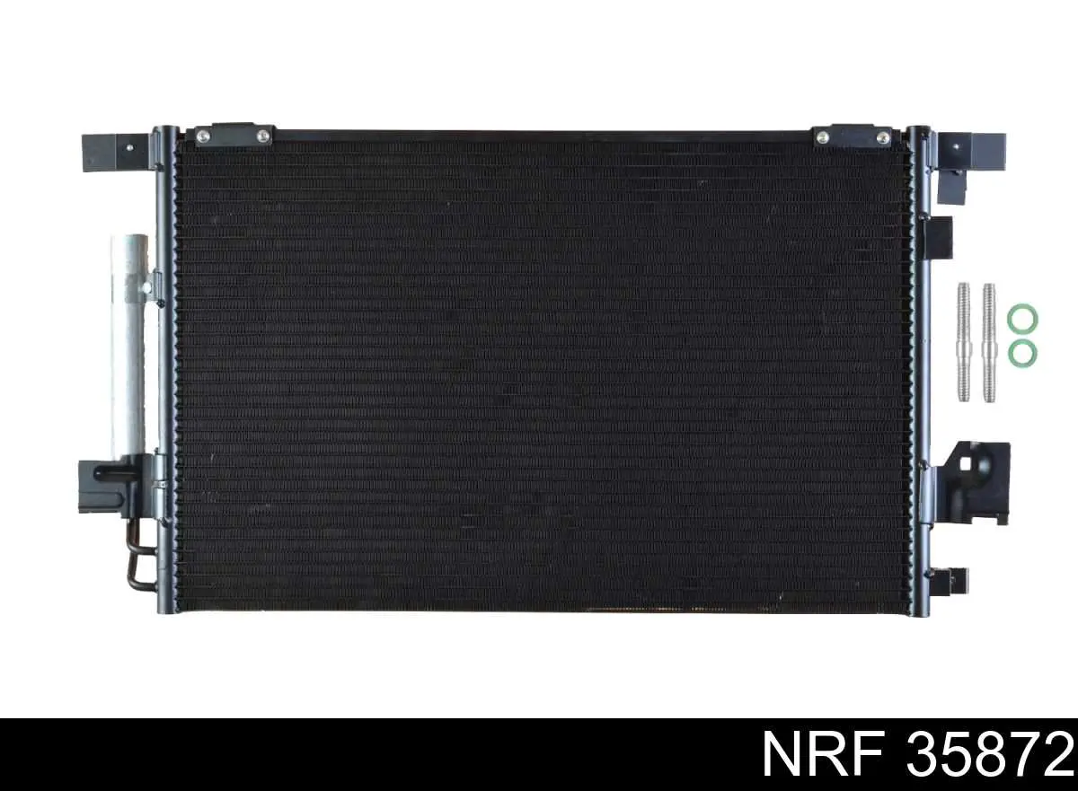 35872 NRF радиатор кондиционера