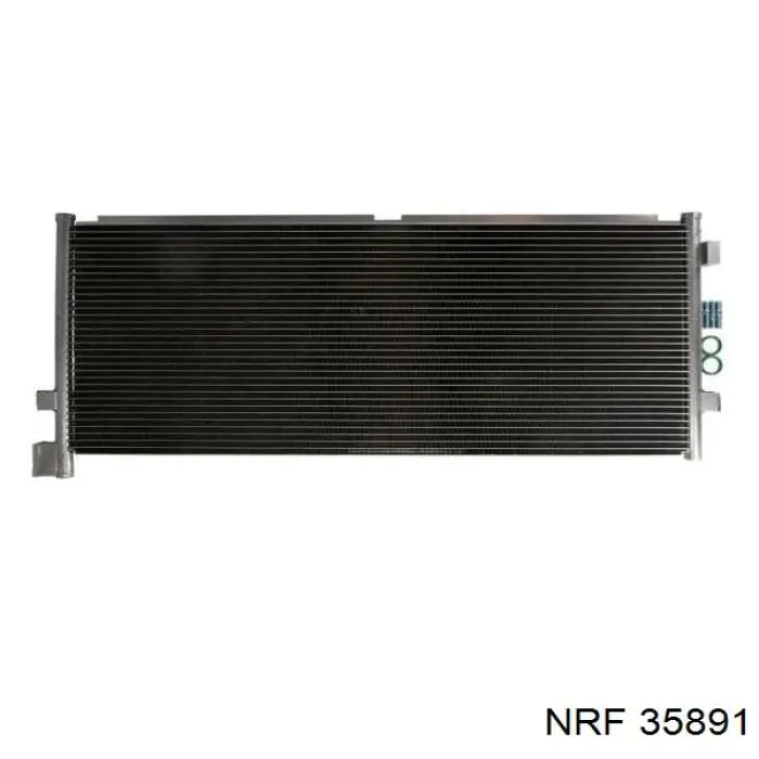 35891 NRF радиатор кондиционера