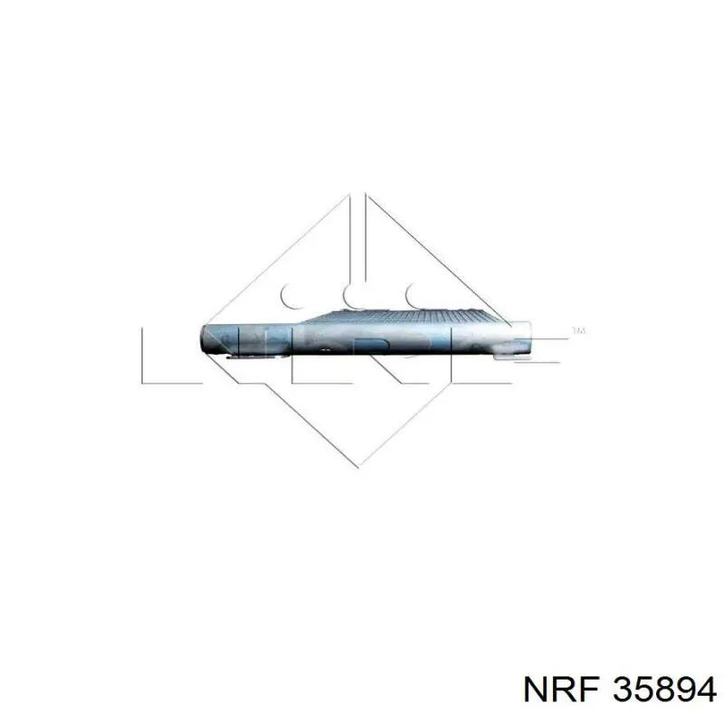 Радиатор кондиционера 35894 NRF