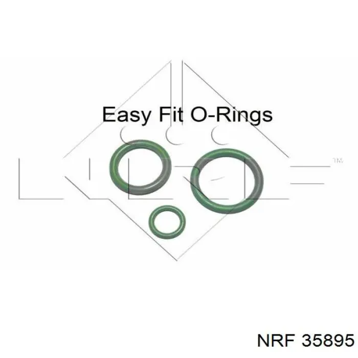 Купить 35895 NRF Радиатор системы охлаждения кондиционера