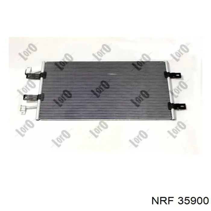 Радиатор кондиционера 8200465480 Renault (RVI)