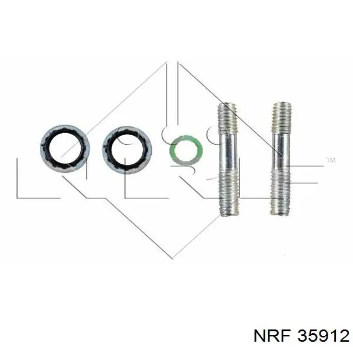 Condensador aire acondicionado 35912 NRF