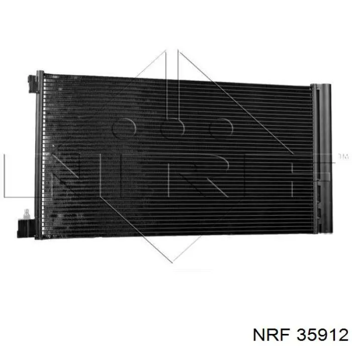 Радиатор кондиционера AC552000P Mahle Original