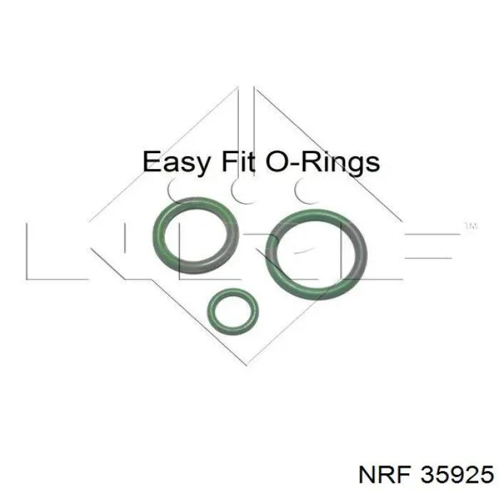 35925 NRF радиатор кондиционера
